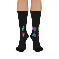 Crustaceancore Coral  Pack Crew Socks | Artistshot