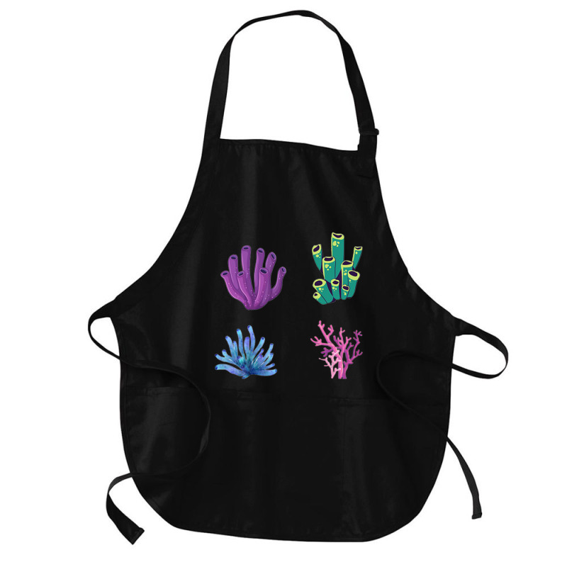 Crustaceancore Coral  Pack Medium-length Apron | Artistshot