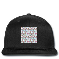 Crustaceancore Crab Pattern Printed Hat | Artistshot