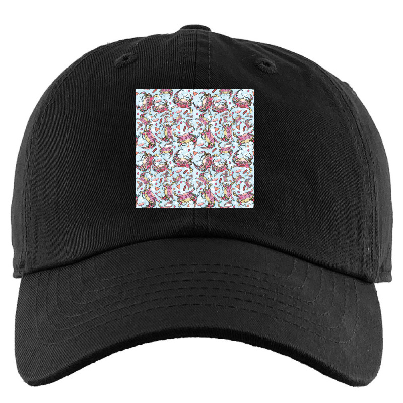 Crustaceancore Crab Pattern Kids Cap | Artistshot