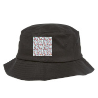 Crustaceancore Crab Pattern Bucket Hat | Artistshot