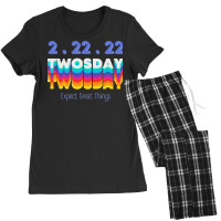 Once In A Lifetime T  Shirt Twosday T  Shirt Women's Pajamas Set | Artistshot