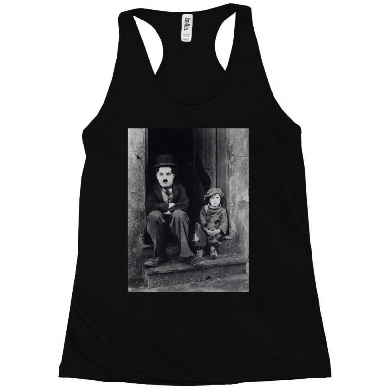 Charlie Chaplin The Kid Racerback Tank by cm-arts | Artistshot