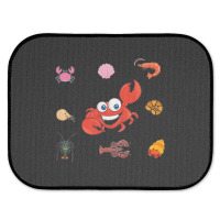 Crustaceancore Funny Rear Car Mat | Artistshot