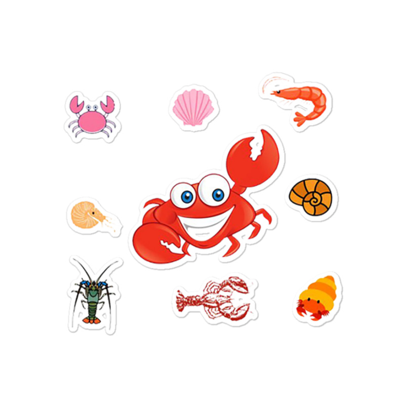 Crustaceancore Funny Sticker | Artistshot