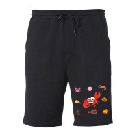 Crustaceancore Funny Fleece Short | Artistshot