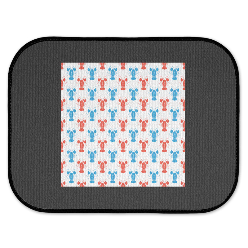 Crustaceancore Lobster Pattern Rear Car Mat | Artistshot