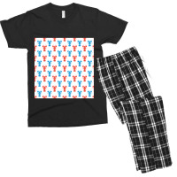 Crustaceancore Lobster Pattern Men's T-shirt Pajama Set | Artistshot