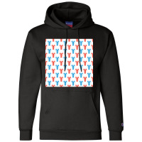 Crustaceancore Lobster Pattern Champion Hoodie | Artistshot