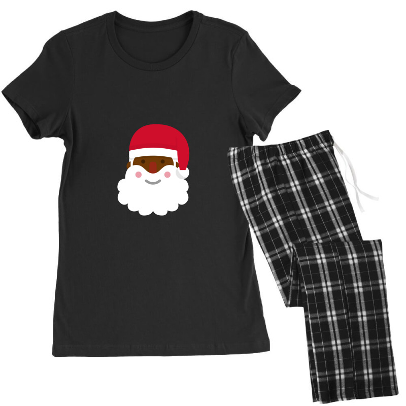 Dark Skin Santa Claus 1 Women's Pajamas Set | Artistshot