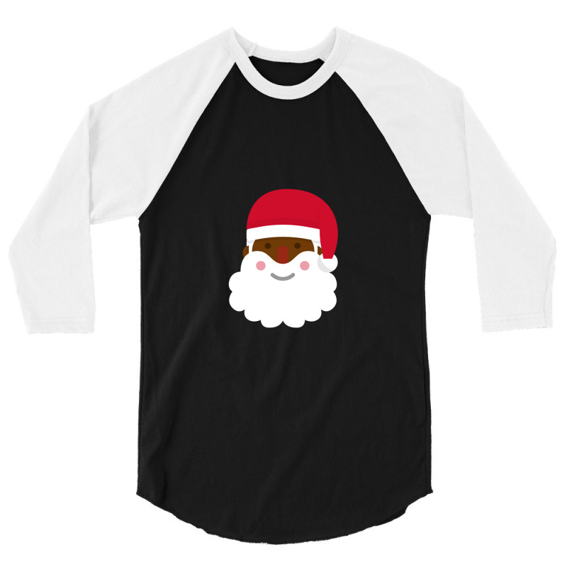 Dark Skin Santa Claus 1 3/4 Sleeve Shirt | Artistshot