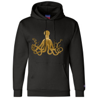 Golden  Crustaceancore Champion Hoodie | Artistshot