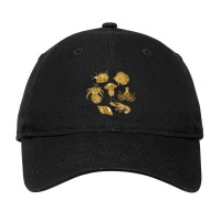 Golden Crustaceancore Adjustable Cap | Artistshot