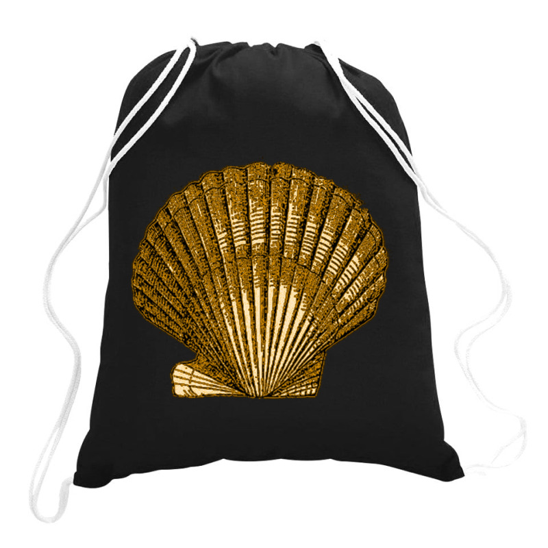 Golden Crustaceancore Drawstring Bags | Artistshot