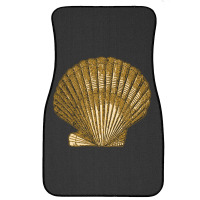 Golden Crustaceancore Front Car Mat | Artistshot