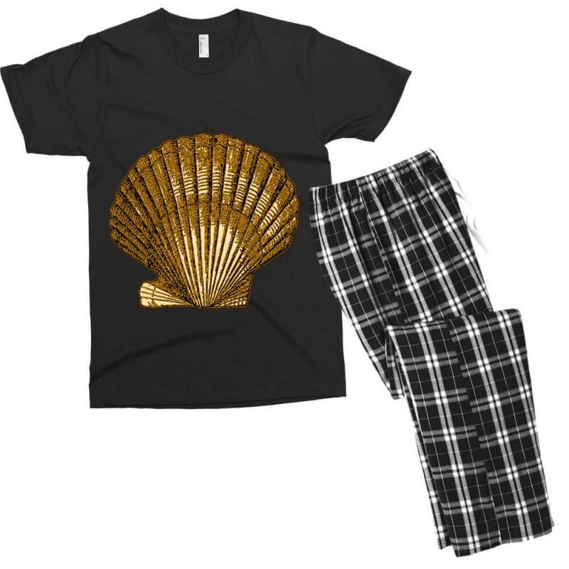 Golden Crustaceancore Men's T-shirt Pajama Set | Artistshot