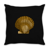 Golden Crustaceancore Throw Pillow | Artistshot