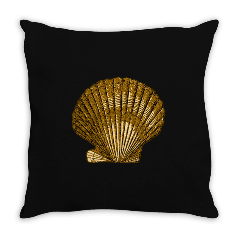 Golden Crustaceancore Throw Pillow | Artistshot