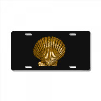 Golden Crustaceancore License Plate | Artistshot