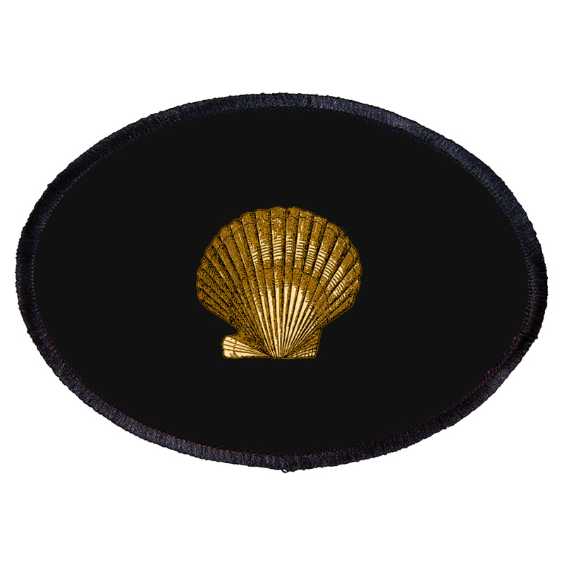 Golden Crustaceancore Oval Patch | Artistshot