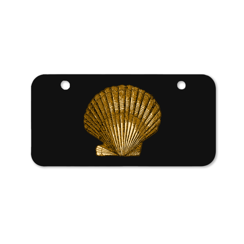 Golden Crustaceancore Bicycle License Plate | Artistshot