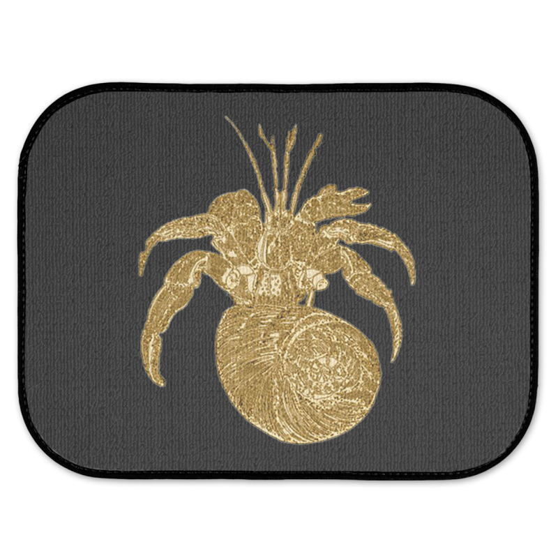 Golden Crustaceancore 4 Rear Car Mat | Artistshot