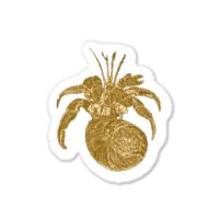 Golden Crustaceancore 4 Sticker | Artistshot