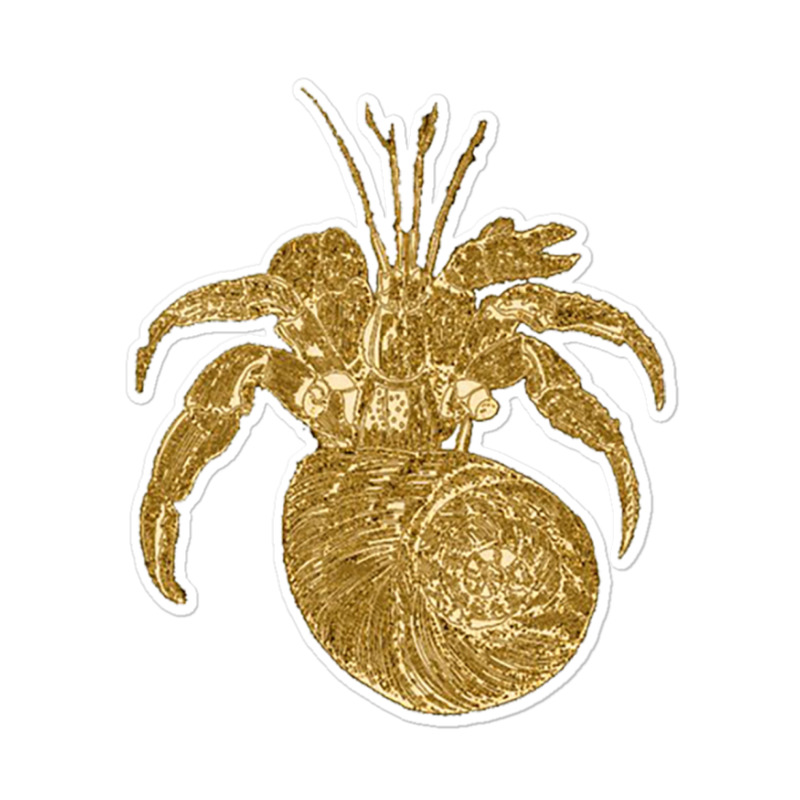 Golden Crustaceancore 4 Sticker | Artistshot