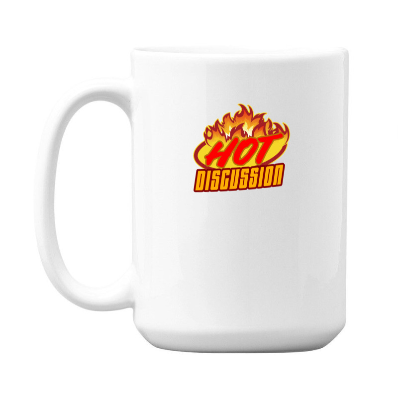 Hot Discussion 15 Oz Coffee Mug | Artistshot