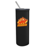 Hot Discussion Skinny Tumbler | Artistshot