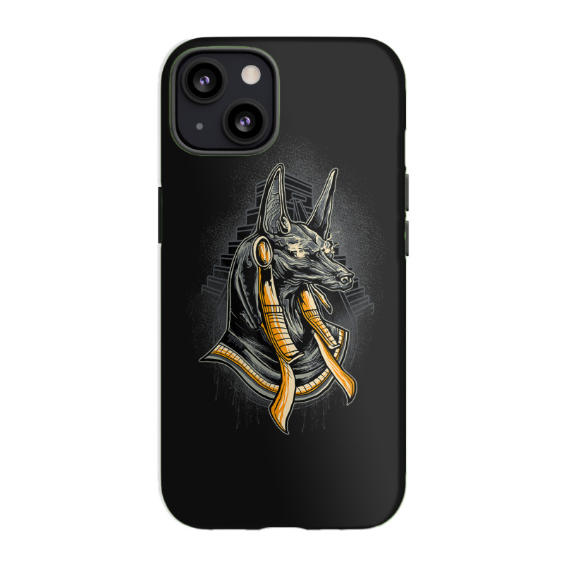 Egyptian God Anubis Egypt Hieroglyph Pyramid Iphone 13 Case | Artistshot