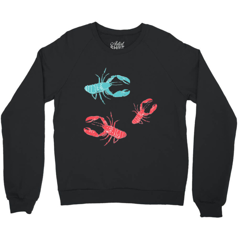 Lobsters Crustacean Core Crewneck Sweatshirt | Artistshot