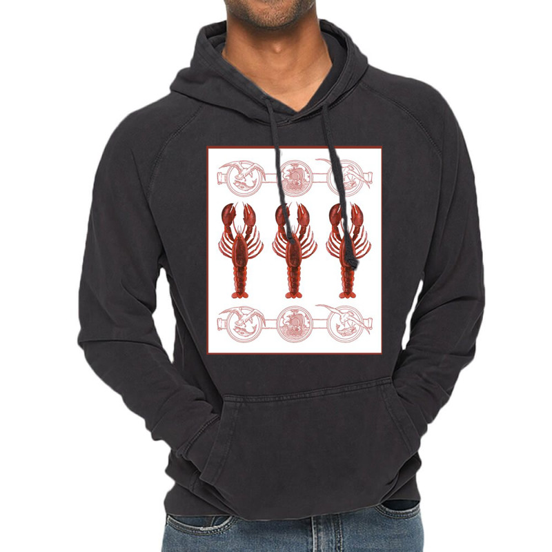 Lobsters Crustaceancore Vintage Hoodie | Artistshot