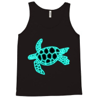 Neon Sea Turtle Tank Top | Artistshot