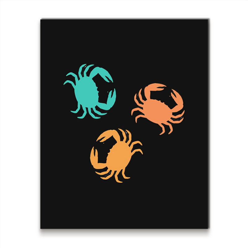 Pretend Im A Crab In The Ocean Metal Print Vertical | Artistshot