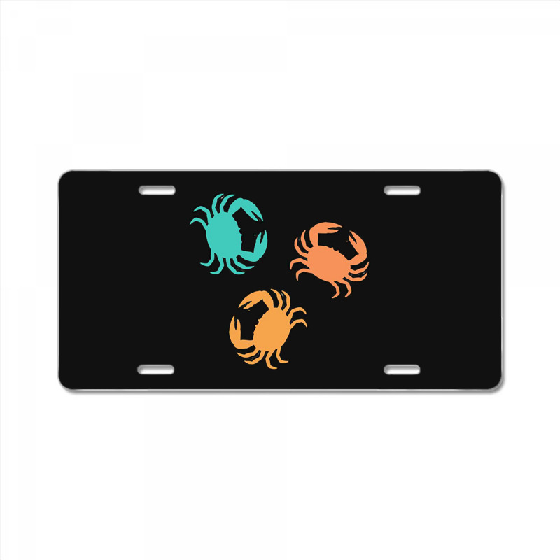 Pretend Im A Crab In The Ocean License Plate | Artistshot