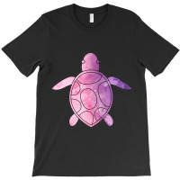 Sea Turtle Purple Watercolor T-shirt | Artistshot