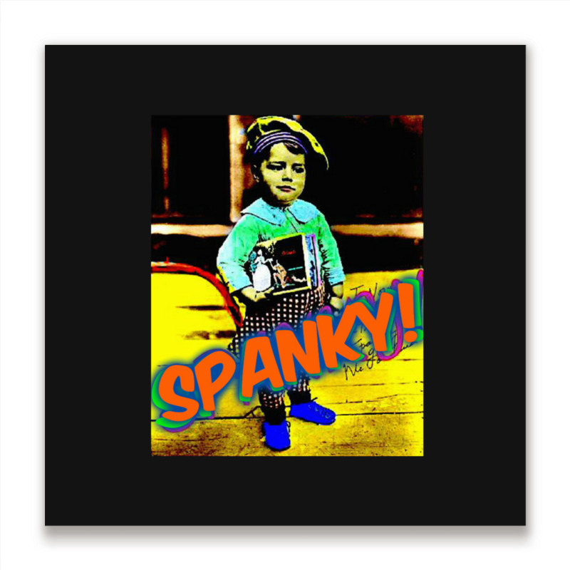 Spanky Our Gang Little Rascals Metal Print Square | Artistshot