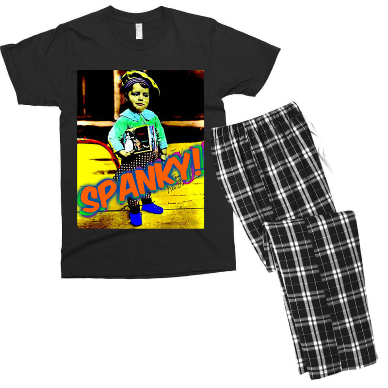 Spanky Our Gang Little Rascals Men's T-shirt Pajama Set | Artistshot