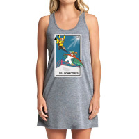 Los Luchadoresthe Fighters   Mexican Lottery Game Inspired Premium T S Tank Dress | Artistshot