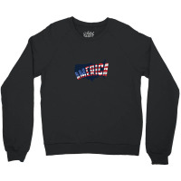 America Usa Map Crewneck Sweatshirt | Artistshot