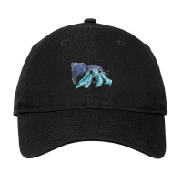 Aqua Colored Hermit Adjustable Cap | Artistshot