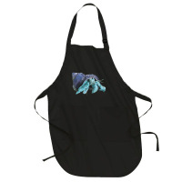 Aqua Colored Hermit Full-length Apron | Artistshot