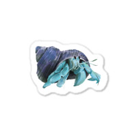 Aqua Colored Hermit Sticker | Artistshot