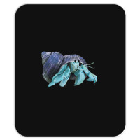 Aqua Colored Hermit Mousepad | Artistshot