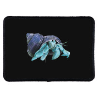 Aqua Colored Hermit Rectangle Patch | Artistshot