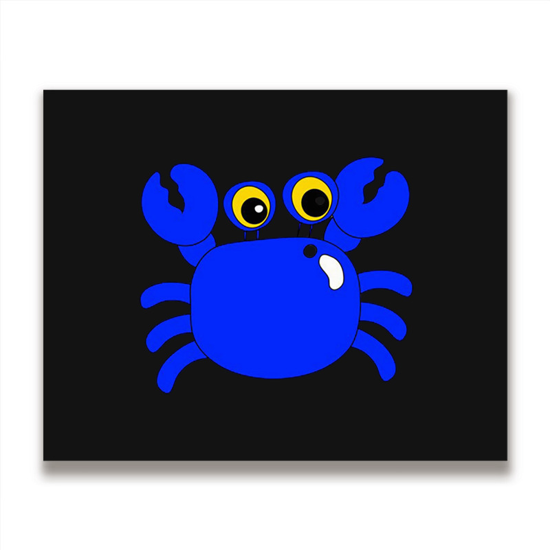 Blue Crab Metal Print Horizontal | Artistshot