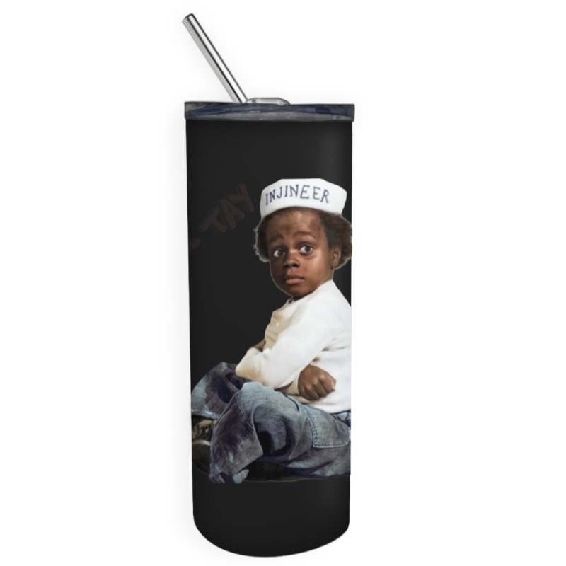 Buckwheat Injinier O Tay Skinny Tumbler | Artistshot