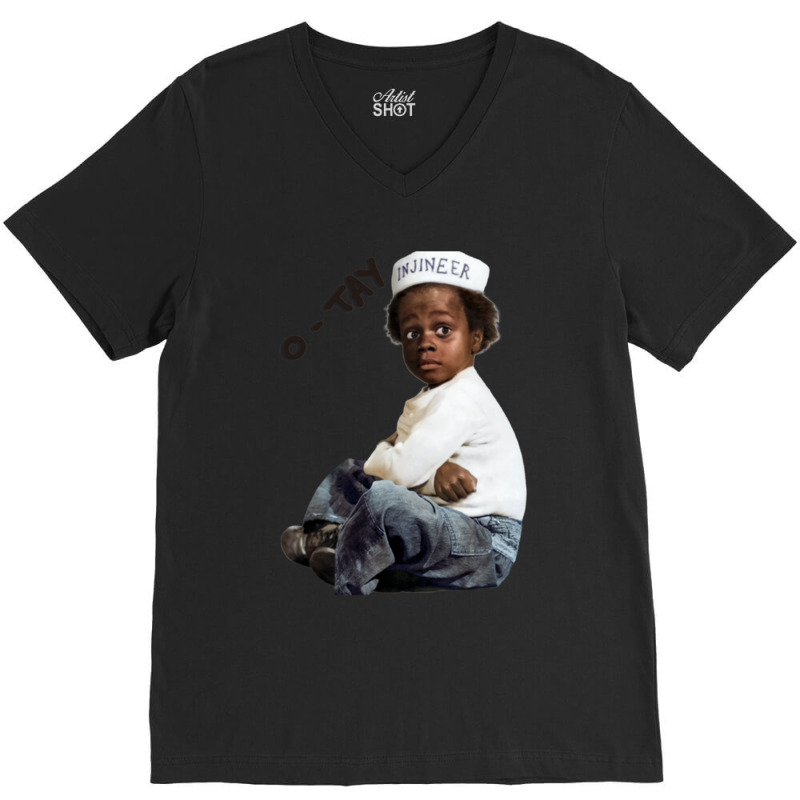 Buckwheat Injinier O Tay V-neck Tee | Artistshot