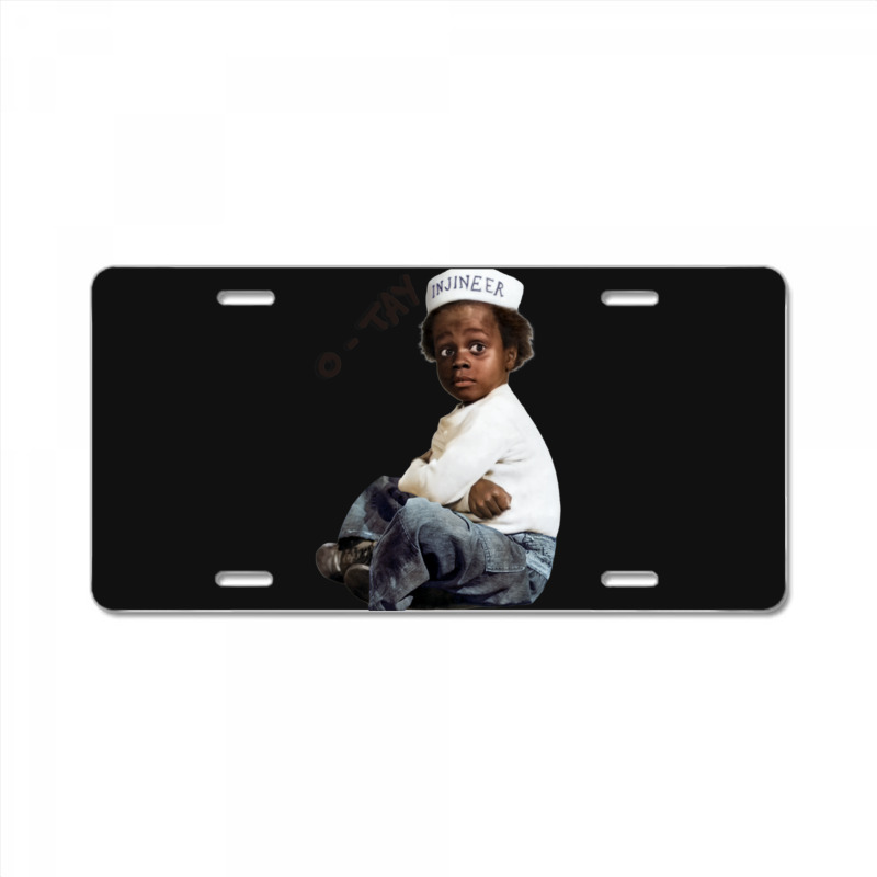 Buckwheat Injinier O Tay License Plate | Artistshot